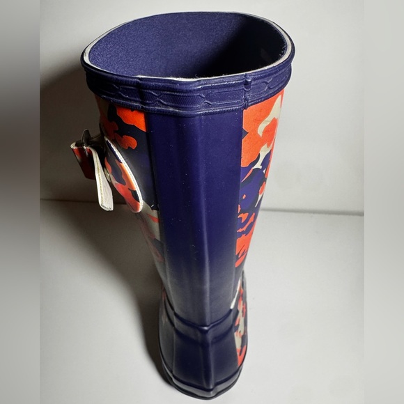 Hunter Women’s Colorful Flecktarn Camo Matte Rainboots Size 9 - Picture 7 of 14